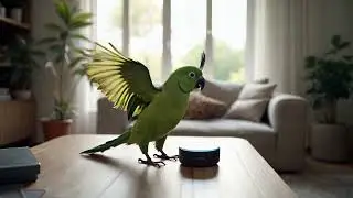 Smart Parrot vs Alexa Viral Pet Tech Short