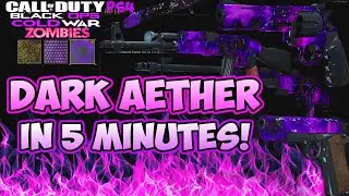 GET Dark Aether Camo's In 5 Minutes! Cold War Zombies Camo Glitch After Patch 1.13 (PS4)