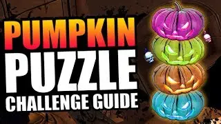 How to solve the Pumpkin Puzzle Challenge in Borderlands 3 Bloody Harvest / Secret Rare Loot Chest!