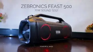 Тестирование и распаковка Zebronics Feast 500.