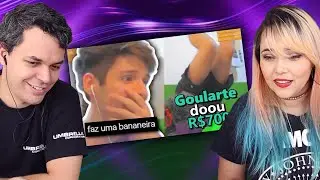 REACT DOANDO PARA STREAMERS QUE FIZEREM EXERCÍCIOS FÍSICOS... (Goularte)