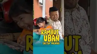 RAMBUT UBAN #polapike #shorts #rendrapolapike #komedi  #comedy