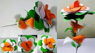 Independence Day Craft Ideas for School | Tricolour Craft Ideas | Paper Craft | 15th August Craft