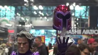 Sideshow Collectibles 1/6 Scale Marvel Figures Magneto, Luke Cage, Red Skull at NYCC