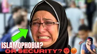 ISLAMOPHOBIA EXPOSED: Airport Forces Muslim Woman to STRIP Hijab in Public &ndash; RACISM or Security?