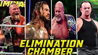 WWE Elimination Chamber 2022 Highlights!! Goldberg Defeats Roman?! NEW CHAMP?! Undertaker RETURNS?!