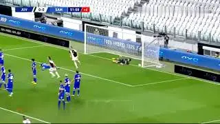 JUV v\s SAM  ronoldo shoot goal