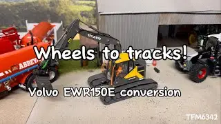 From wheels to tracks! | At collections Volvo EWR150E conversion review | Model showcase