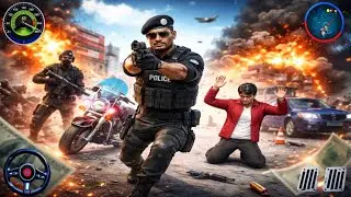 🚔 High-Speed Cop Pursuit 3D | Realistic Police Driving Simulator | Android Gameplay