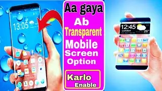 Transparent Live Wallpaper For Android|Set Transparent live wallpaper | Transparent Screen wallpaper