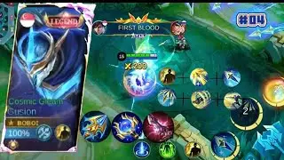 GUSION MONTAGE 🔥 #04 #mobilelegends #gusion #shorts 