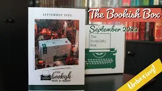 The Bookish Box Adult September 2022 Unboxing