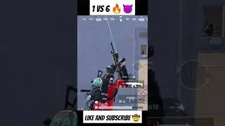 1 vs 6 🔥😈 #mortal #synzx #feitz #feitzpubg #faithpubg #faith #clutches#1vs4