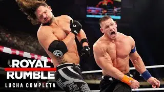 LUCHA COMPLETA: AJ Styles vs. John Cena – Campeonato de WWE: Royal Rumble 2017
