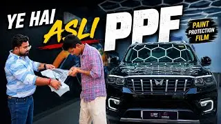 Scorpio N Gloss PPF by Nippon | N-Shield PPF Installation, Benefits & Shine Test | Motoring Daily