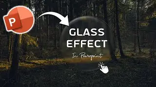 How to Make SUPER COOL Glass Effect in PowerPoint 🔥😍 | Pro PowerPoint Tips