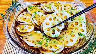 Lotus Root Shrimp Sandwich Bites! Super Delicious!