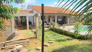 Fazendo canteiros para plantar alface + mostrando um pouco da ch&aacute;cara 