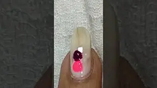 Short on time nailart  #shorts #needlenailart #diynailart