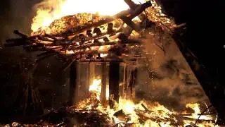 Dosojin Matsuri Fire Festival in Nozawa Onsen 2016