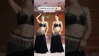 Follow for more &hearts;️🔥🔥Common mistakes in belly dance #simran #dancer #tutorial
