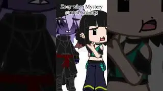 Zoey when mystery started barking: | Gacha Club meme | Kpop demon hunters | #shorts #trend #meme