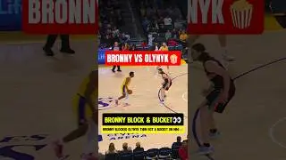 Bronny going against NBA Vets😤
