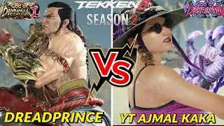 Online Best Zafina in Ranked Beat My Crazy Feng in Tekken 8 Feng VS Zafina High Level Gameplay!!!