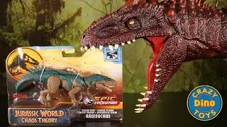 Jurassic World Chaos Theory Danger Pack Rauisuchus Unboxed 2025 T-Rex Dinosaur Battles  @netflix