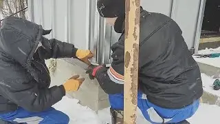 How to Quickly and Accurately Cut Sill Flashing Corners for a Wood House