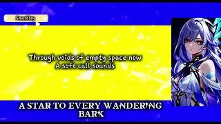 A star to every wandering bark [lyrics] (Skirk theme teaser song) (genshin impact)