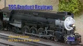 HO Scale MT-4 4-8-2 SP 4349 Athearn Product Review