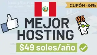 Mejor Hosting Peru 2019 + Dominio Gratis - $49 Soles/a&ntilde;o
