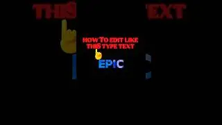 Epic Text Animation Tutorial In Capcut 😱🔥#epic