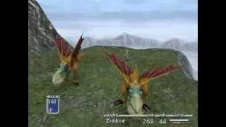Final Fantasy IX Battle - Axe Beak