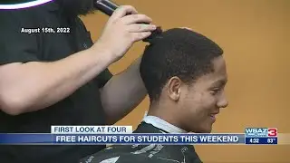 Free haircuts for students this weekend