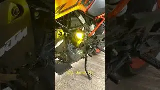 Senlo T1+ Mini Driving Light for KTM 200 Duke #senlo #ktm #duke200 #foglight #mdl