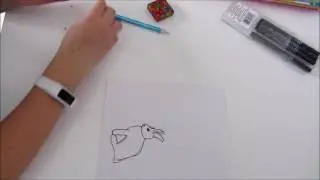 😨Glitter Bunny Art Gone Wrong!😬