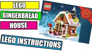 LEGO INSTRUCTIONS - GINGERBREAD HOUSE - CHRISTMAS LIMITED EDITION - LEGO 40139