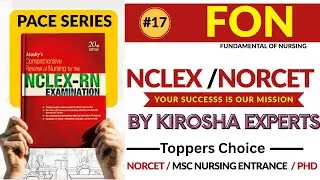 MOSBY Complete Solution | PACE SERIES 17🔥 | Nursing Competitive Exams की Full तैयारी | LIVE 10 PM