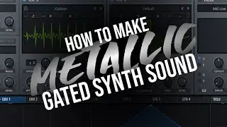 Metallic Gated Texture - Psytrance Synth Sound