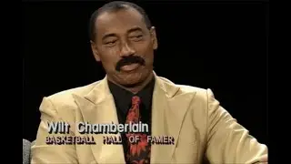 Wilt Chamberlain Interview on Charlie Rose (1991)