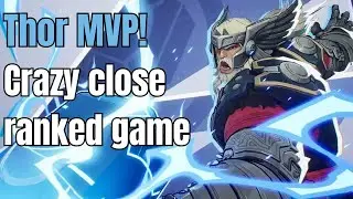 Crazy close RANKED Thor game - Marvel Rivals