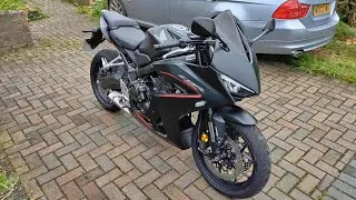New Bike Honda CBR650r E-Clutch
