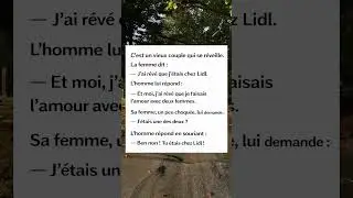 Tu &eacute;tais chez Lidl 🤣#shorts #humour #dr&ocirc;le #blague #meme #rire