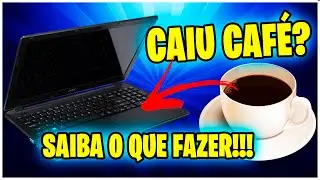 TUTORIAL COMO SALVAR SEU NOTBOOK DEPOIS DE CAIR CAFÉ NELE SAIBA O QUE FAZER | DEU BOM ?(Acer E5 571)