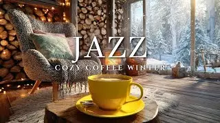 Snowy Day Coffee Time with Smooth Bossa Nova Piano
