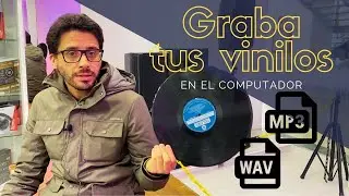 CONVIERTE DISCOS DE VINILO (ACETATOS) EN ARCHIVOS DE MP3 / WAV - DIGITALIZA TUS LP´S MAS PRECIADOS
