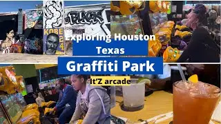 Houston Texas Family Vacation vlog | Graffiti Park| It&rsquo;Z Family and Fun Park