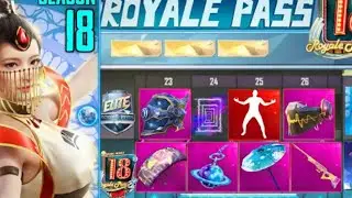 PUBG MOBILE SEASON 18 | S18 ROYAL PASS REWARDS-SEASON 18 PUBG MOBILE / Neon Spike